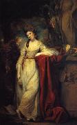 Sir Joshua Reynolds Portrait of Mrs Abington oil painting on canvas